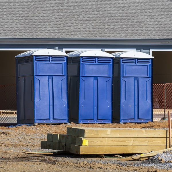 are there any restrictions on where i can place the portable restrooms during my rental period in Alcolu SC